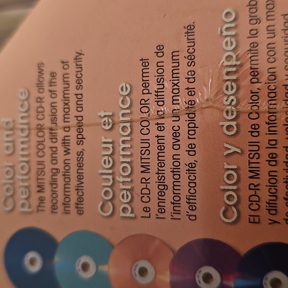 Mitsui Color CD-R Pack - Picture 3 of 4